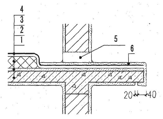 混凝土刚性防水屋面中,为减少结构变形对防水